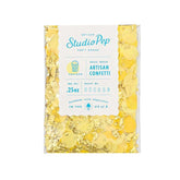 Popcorn Yellow Confetti - The Party Room